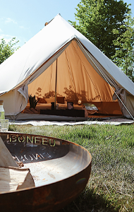 Een bell tent