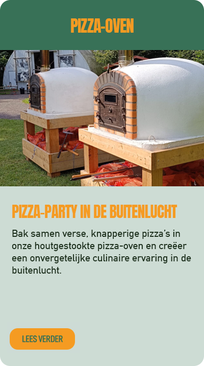 Samen pizza bakken met het pizza arrangement