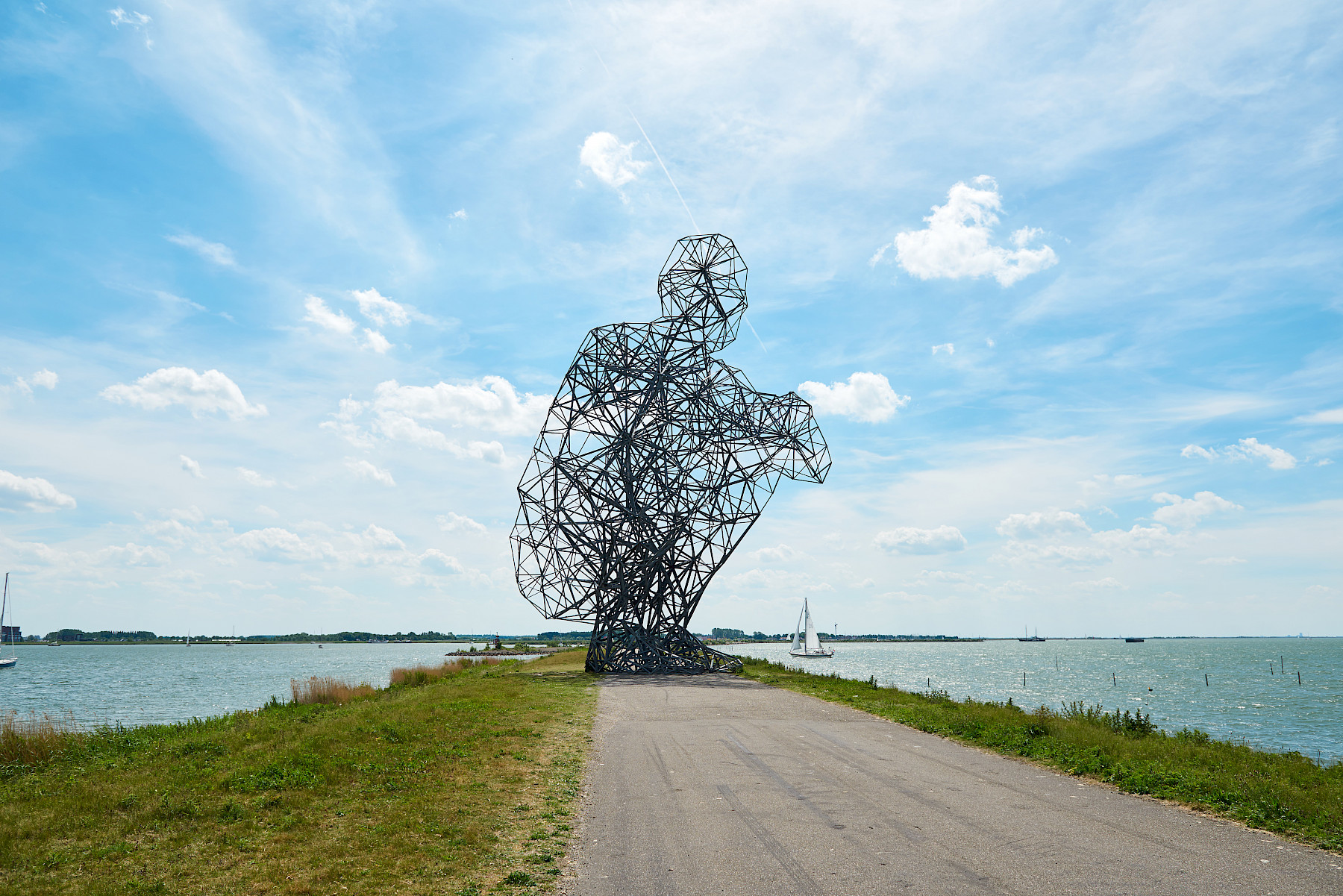 landart route flevoland toertocht autoclub